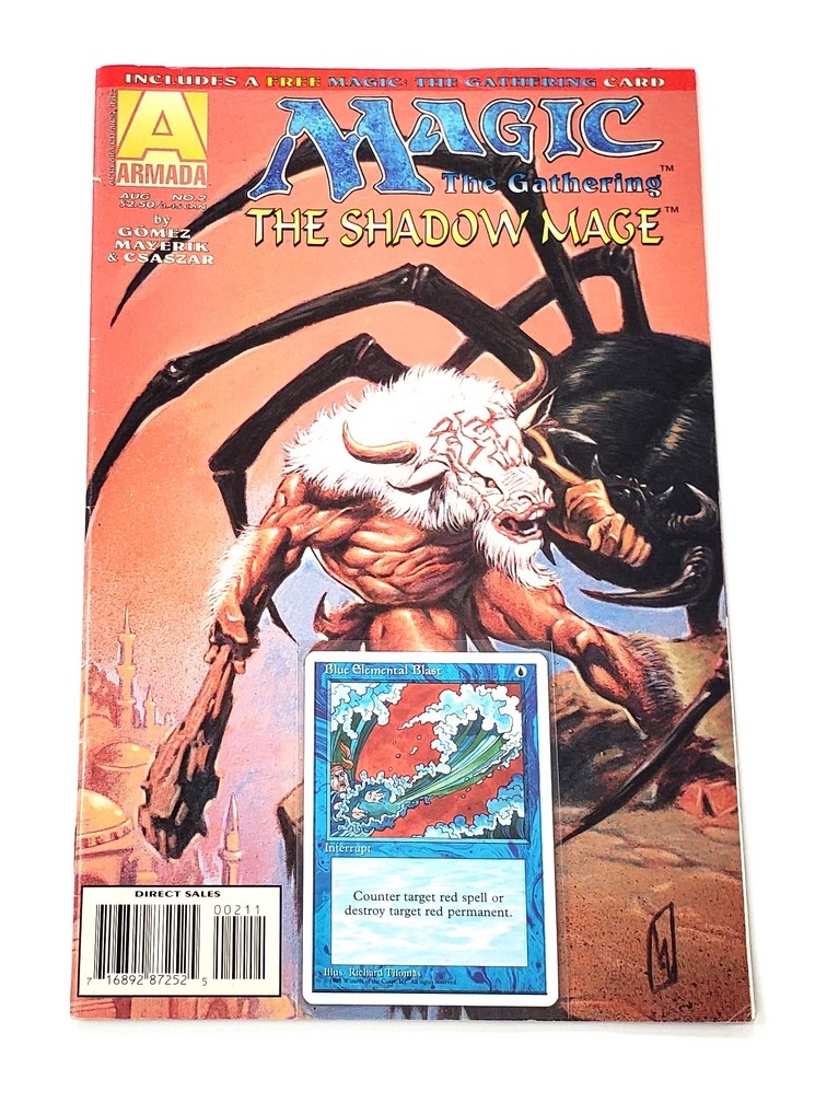 Comics Armada: The Shadow Mage (Blue Elemental Blast Included)