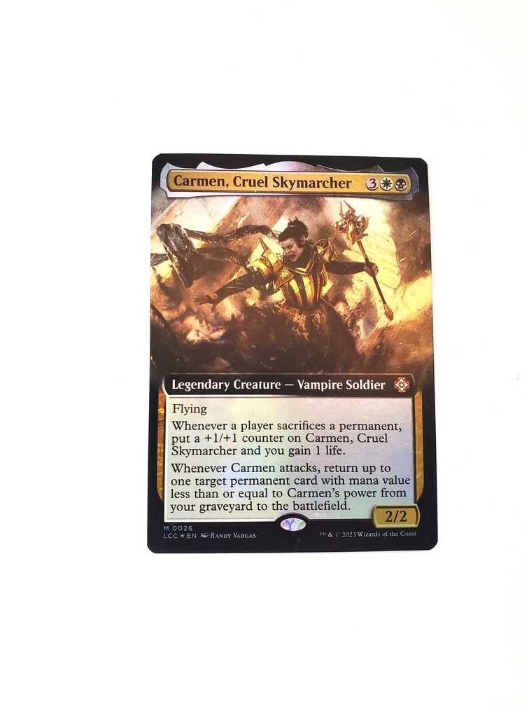 Carmen, Cruel Skymarcher (Extended Art) (Foil)
