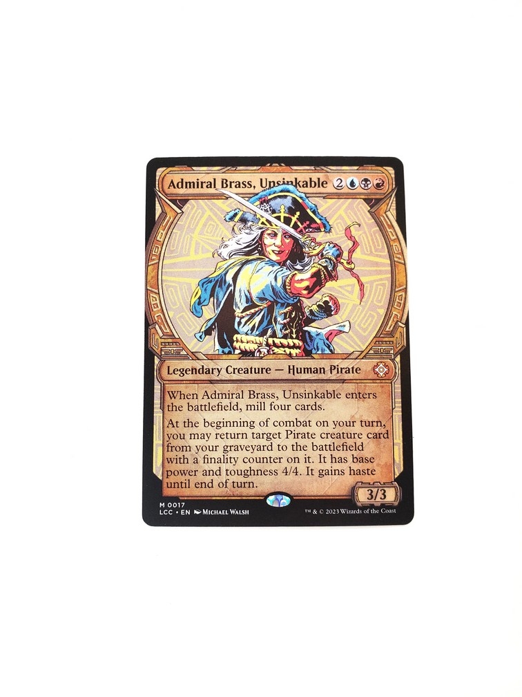 Admiral Brass, Unsinkable (Showcase)