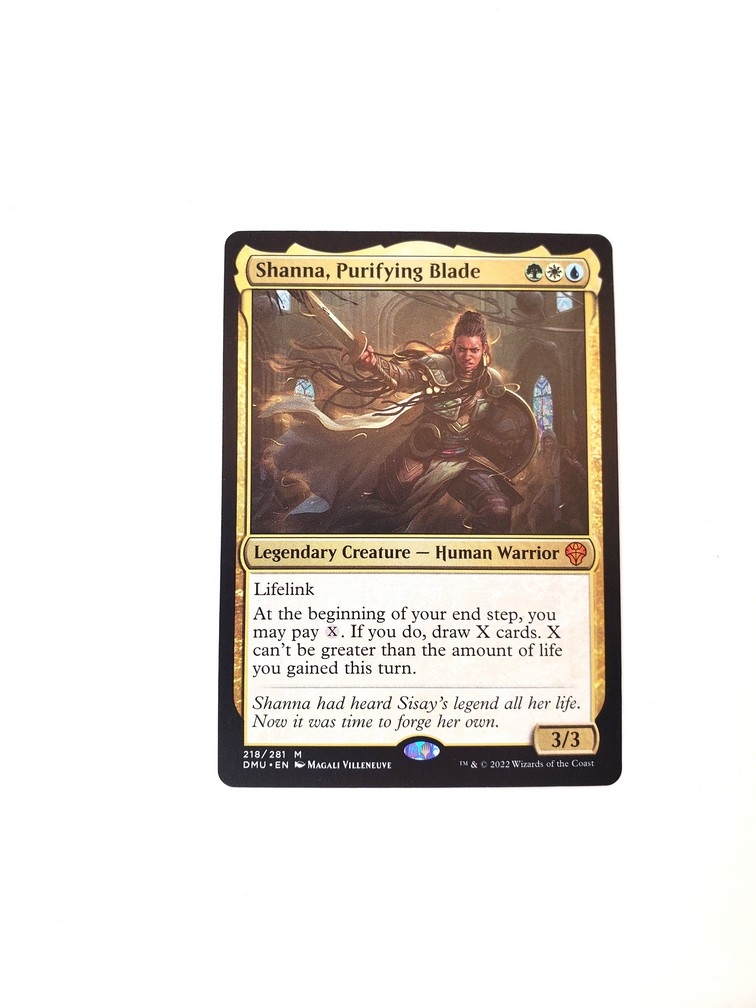 Shanna, Purifying Blade