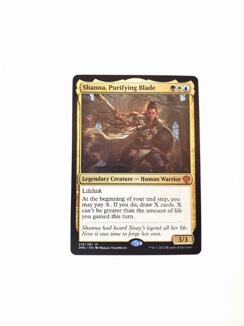 Shanna, Purifying Blade