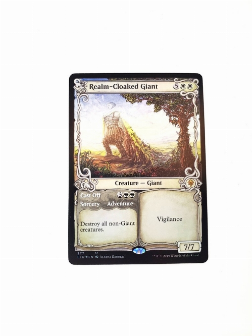 Realm-Cloaked Giant (Showcase) (Foil)
