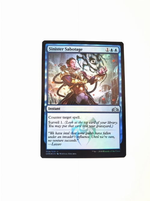 Sinister Sabotage (Foil)