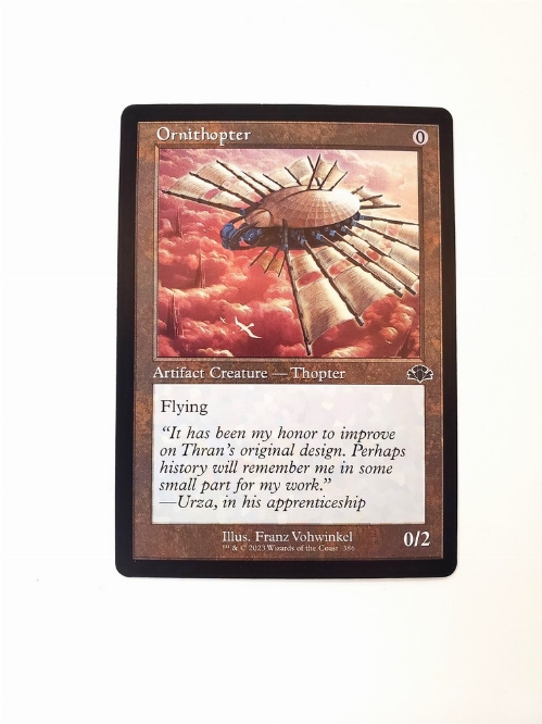 Ornithopter (Retro Frame)