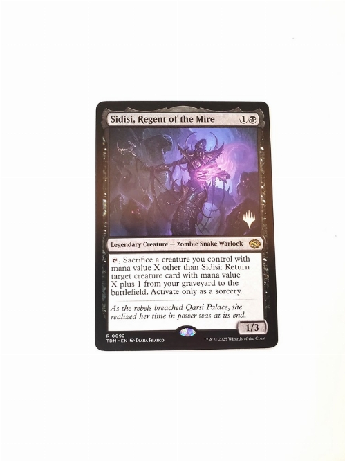 Sidisi, Regent of the Mire