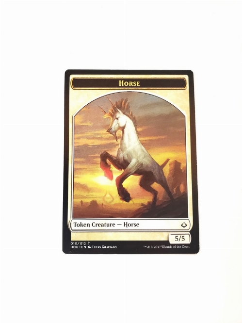 Horse // Warrior - Double-Sided Token