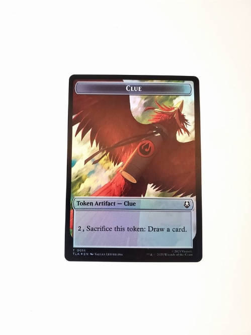 Ally (0008) // Clue (0016) - Double-Sided Token (Foil)