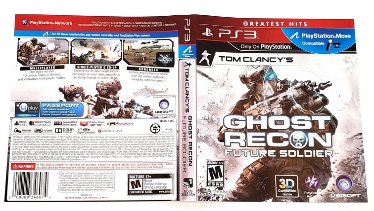 Tom Clancy's Ghost Recon: Future Soldier [Greatest Hits] (B)