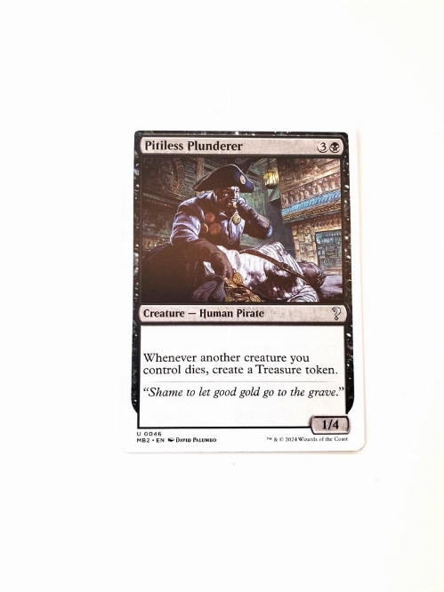 Pitiless Plunderer (White Border)
