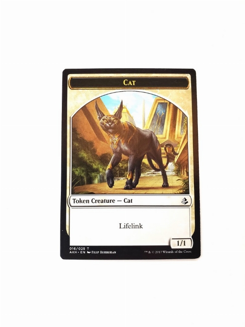 Sunscourge Champion // Cat - Double-Sided Token