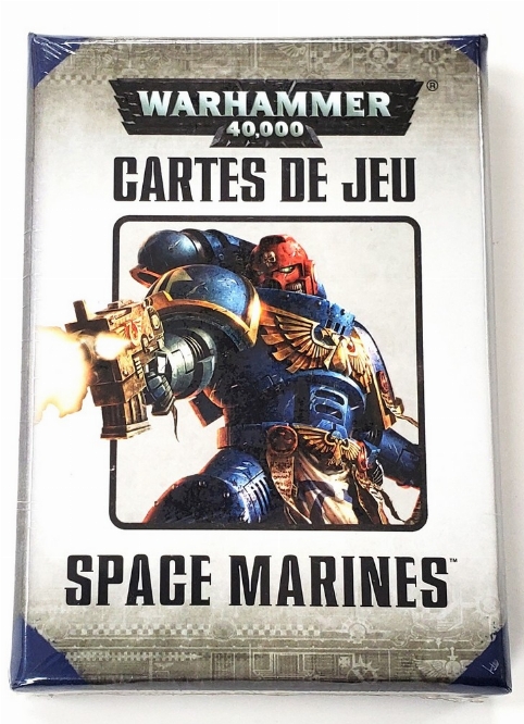 Warhammer 40,000: Cartes de Jeu - Space Marines (NEW)