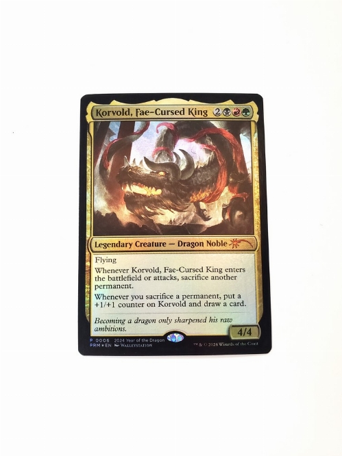 Korvold, Fae-Cursed King (Year of the Dragon 2024) (Foil)