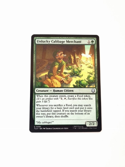 Unlucky Cabbage Merchant