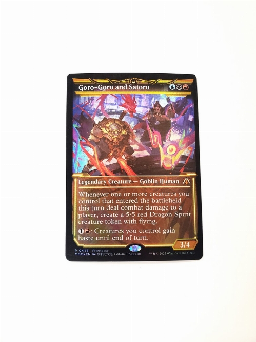 Goro-Goro and Satoru (Showcase) (Foil)