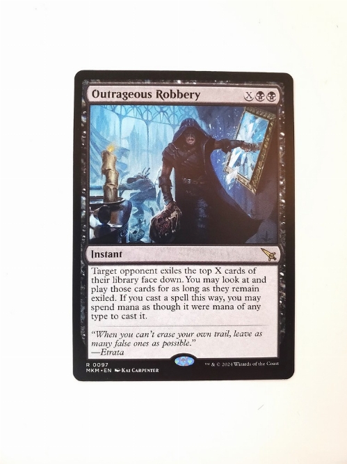 Outrageous Robbery