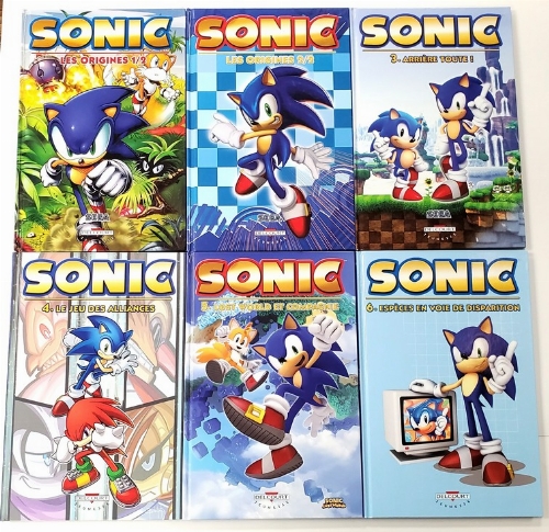 Sonic: The Hedgehog - Delcourt Jeunesse (Vol.1-6) (Francais)