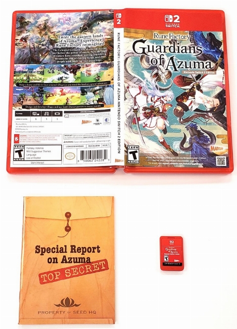 Rune Factory: Guardians of Azuma (Nintendo Switch 2 Edition) (CIB)