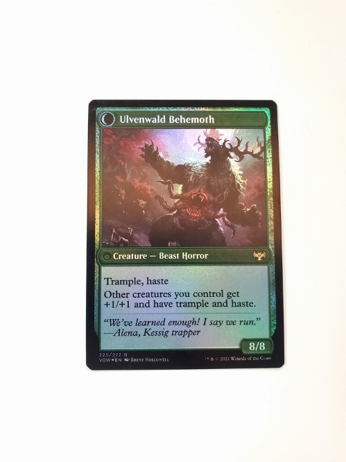 Ulvenwald Oddity // Ulvenwald Behemoth (Foil)