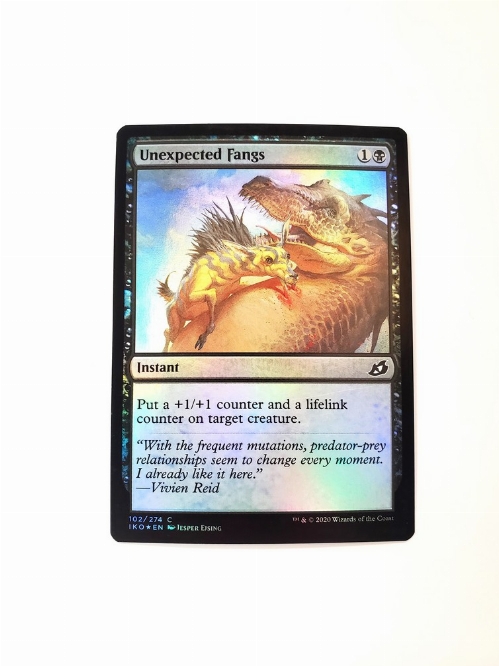 Unexpected Fangs (Foil)