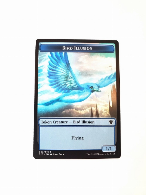 Bird Illusion // Beast (011) - Double-Sided Token