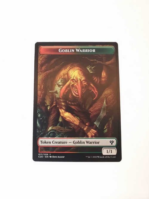 Drake // Goblin Warrior - Double-Sided Token