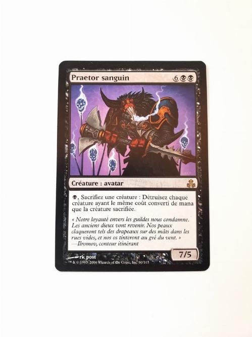 Sanguine Praetor (Francaise)