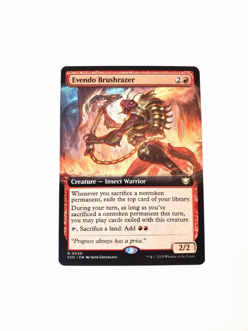 Evendo Brushrazer (Extended Art)