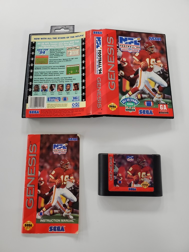 NFL Football 94 Starring Joe Montana (CIB)