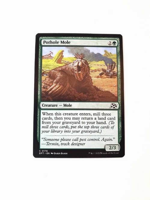 Pothole Mole