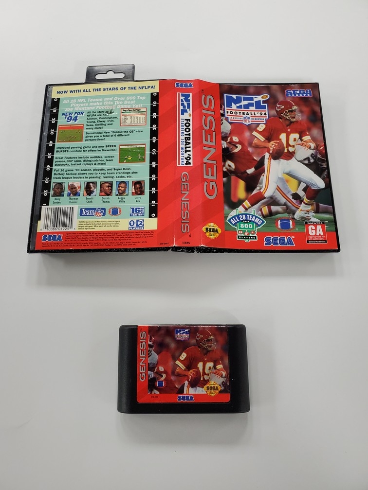 NFL Football 94 Starring Joe Montana (CB)