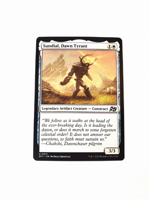 Sundial, Dawn Tyrant