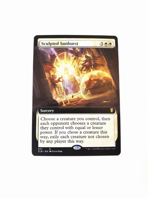 Sculpted Sunburst (Extended Art)