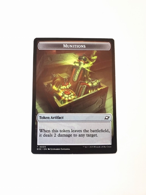 Robot // Munitions - Double-Sided Token