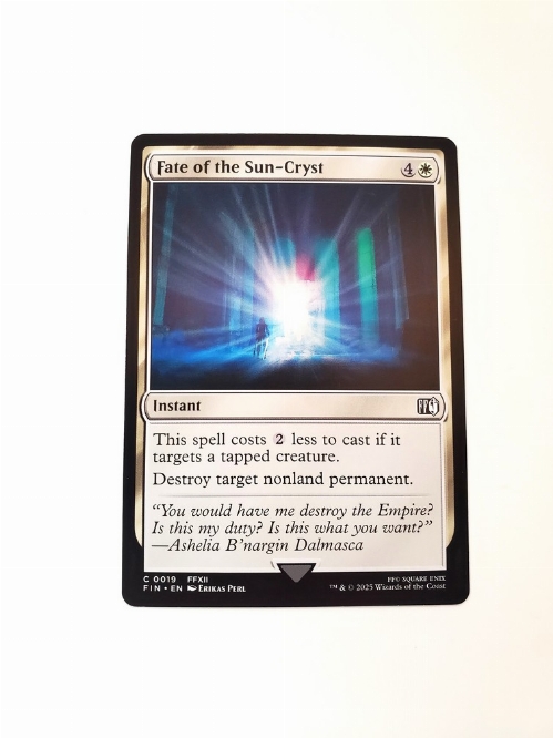 Fate of the Sun-Cryst