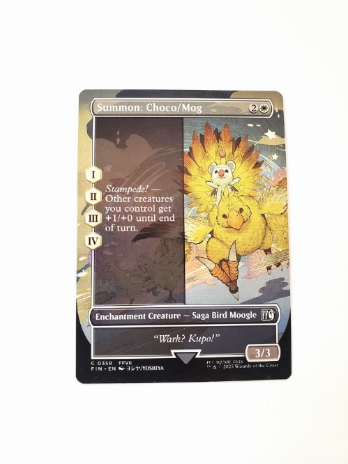Summon: Choco/Mog (Borderless)