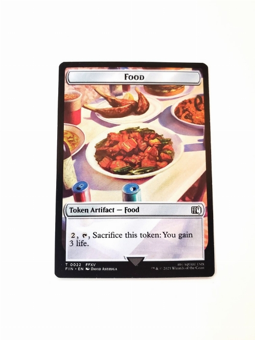 Hero (0005) // Food - Double-Sided Token