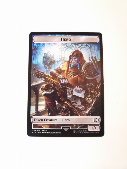 Hero (0004) // Treasure (0023) - Double-Sided Token