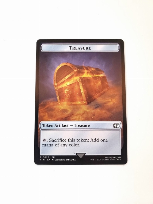 Hero (0004) // Treasure (0023) - Double-Sided Token