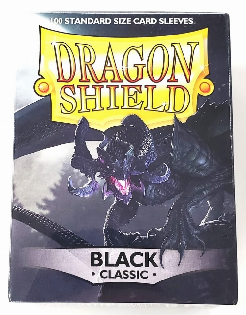 Dragon Shield: Black Classic - Standard Size (NEW)