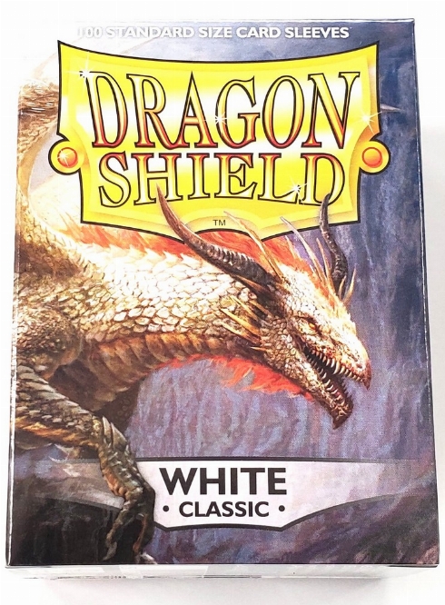 Dragon Shield: White Classic - Standard Size (NEW)