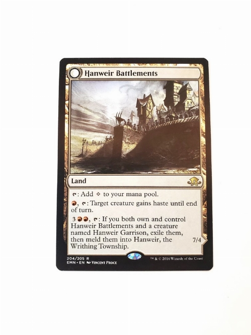 Hanweir Battlements // Hanweir, the Writhing Township