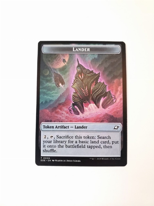 Drone // Lander (0006) - Doubled-Sided Token