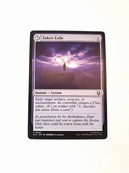 Zuko's Exile