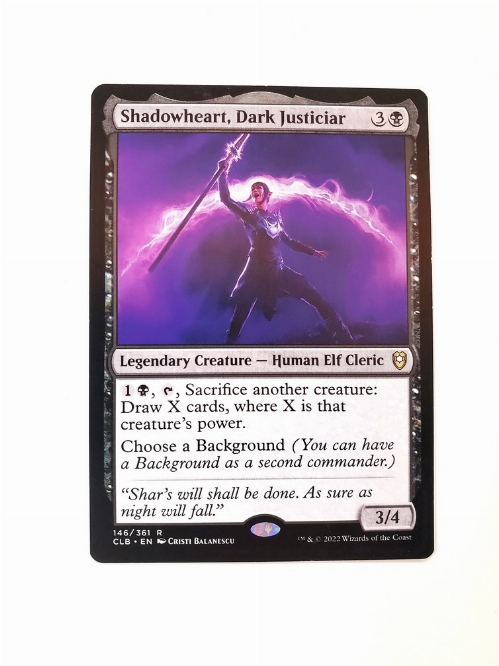 Shadowheart, Dark Justiciar