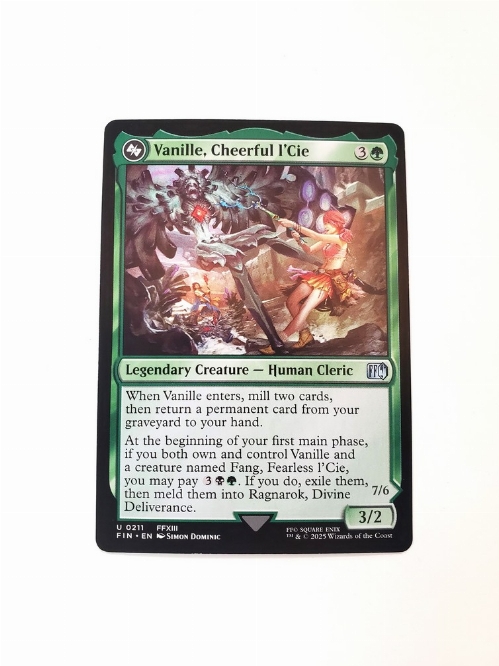 Vanille, Cheerful l'Cie // Ragnarok, Divine Deliverance