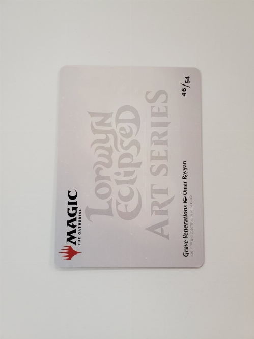 Grave Venerations - Art Card