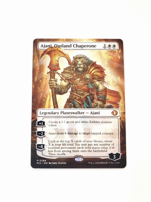 Ajani, Outland Chaperone (Borderless)
