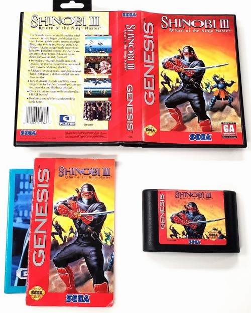 Shinobi III: Return of the Ninja Master (CIB)