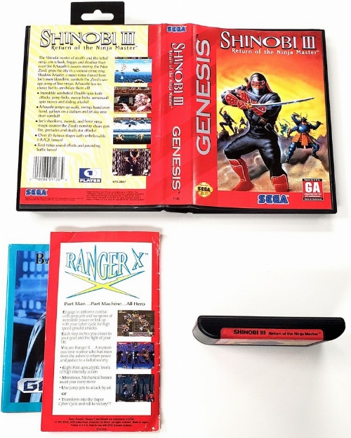 Shinobi III: Return of the Ninja Master (CIB)
