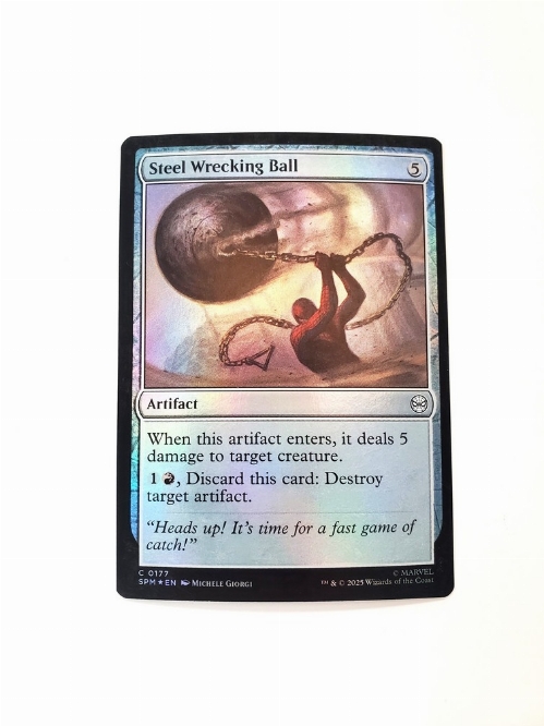Steel Wrecking Ball (Foil)